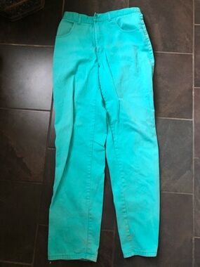 VINTAGE 90s Teal Pants